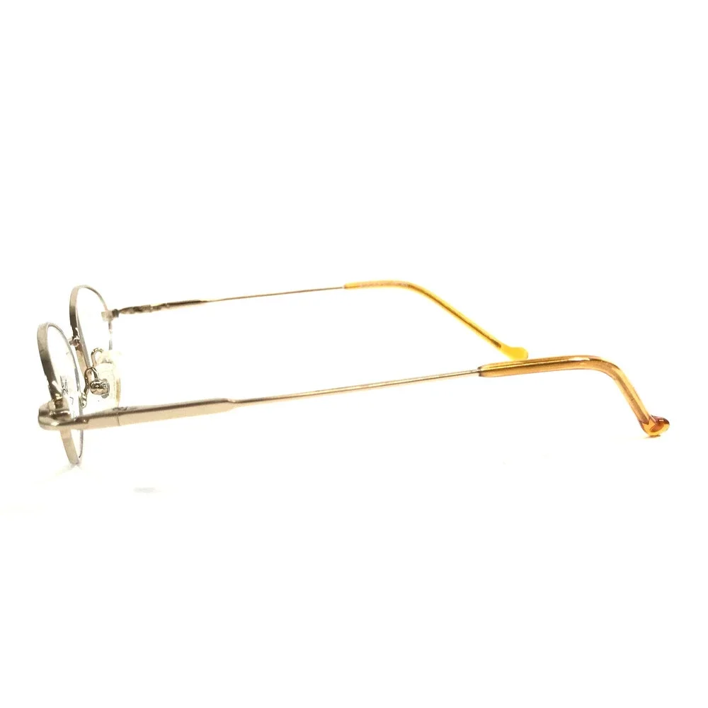 Sunsational Petite Eyeglasses Frames MQ519 S-GOLD Oval Wire Rim 48-18-140